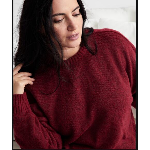 State of Day Women's Size Large Maraschino Red Fleece Pajama Set  Lounge - Picture 4 of 8